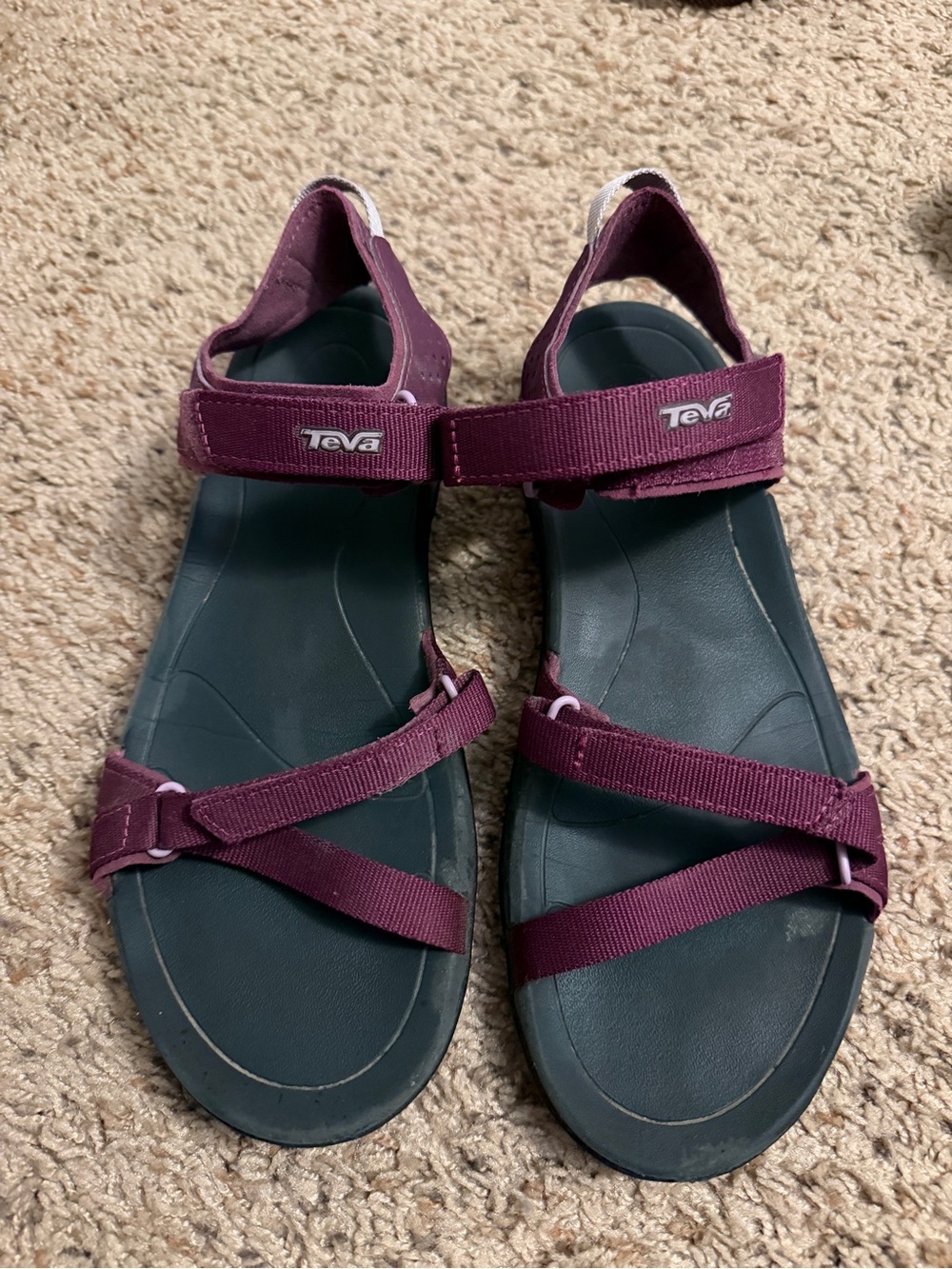 Teva Women's Purple Strappy Sandals